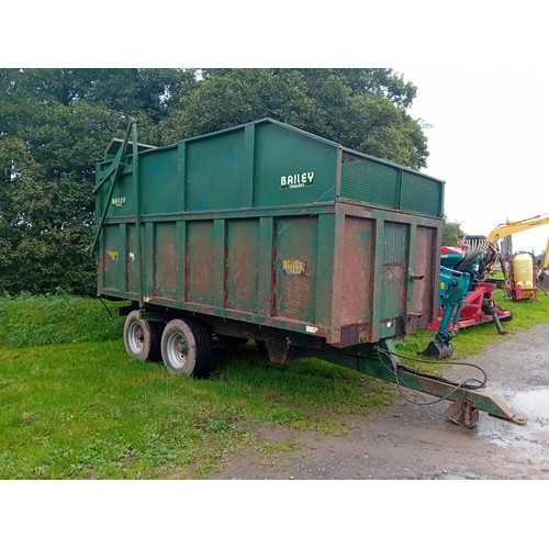 1540 - Bailey 10 Ton silage trailer