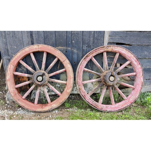 712 - Wagon wheels - 2