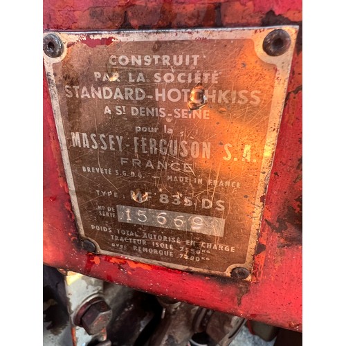 1549 - Massey Ferguson FE35. French. 4 Cylinder. New wiring, new front panels. Many new parts fitted. In ne... 