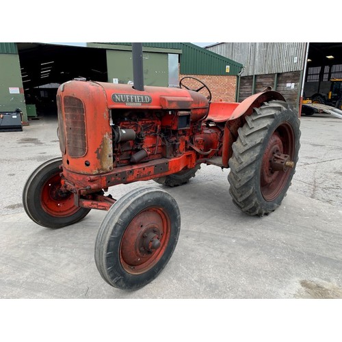 801 - Nuffield Universal tractor. Original condition with good tinwork