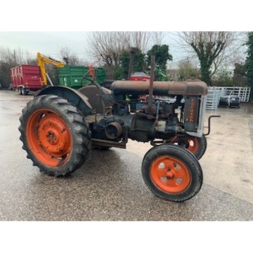 794 - Fordson Major E27N PP tractor. C/w Hesford winch