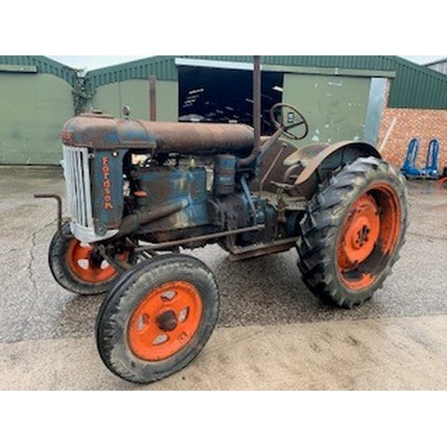 794 - Fordson Major E27N PP tractor. C/w Hesford winch