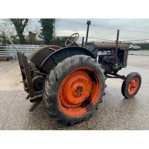 794 - Fordson Major E27N PP tractor. C/w Hesford winch