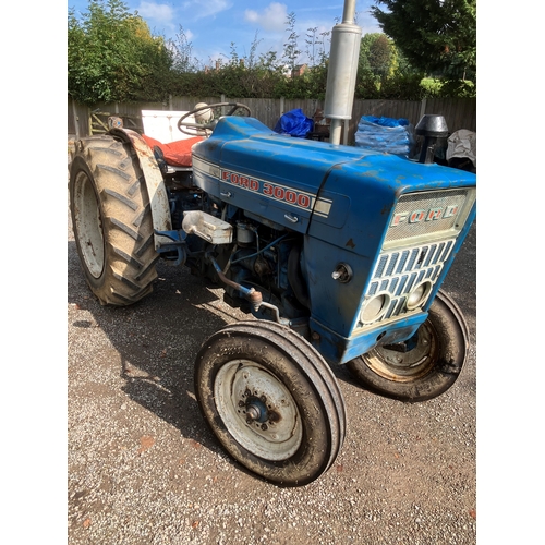 804 - Ford 3000 vineyard tractor