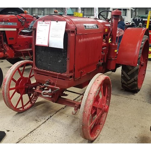 793 - International 10-20 tractor. 1938. Petrol/TVO. Hand crank on starting and manually switch to TVO whe... 