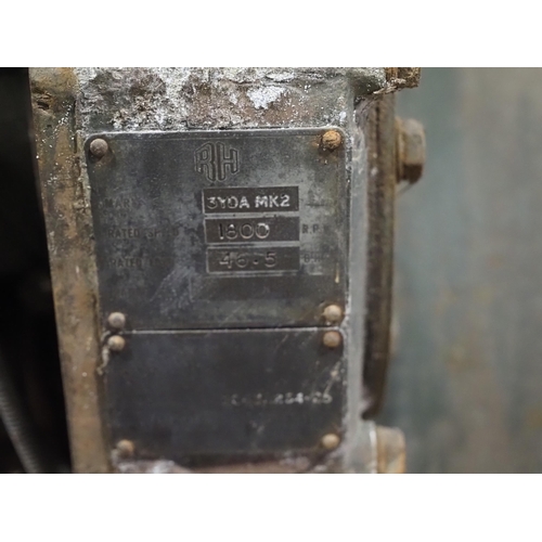Ruston Hornsby 3YDA mark 2 engine