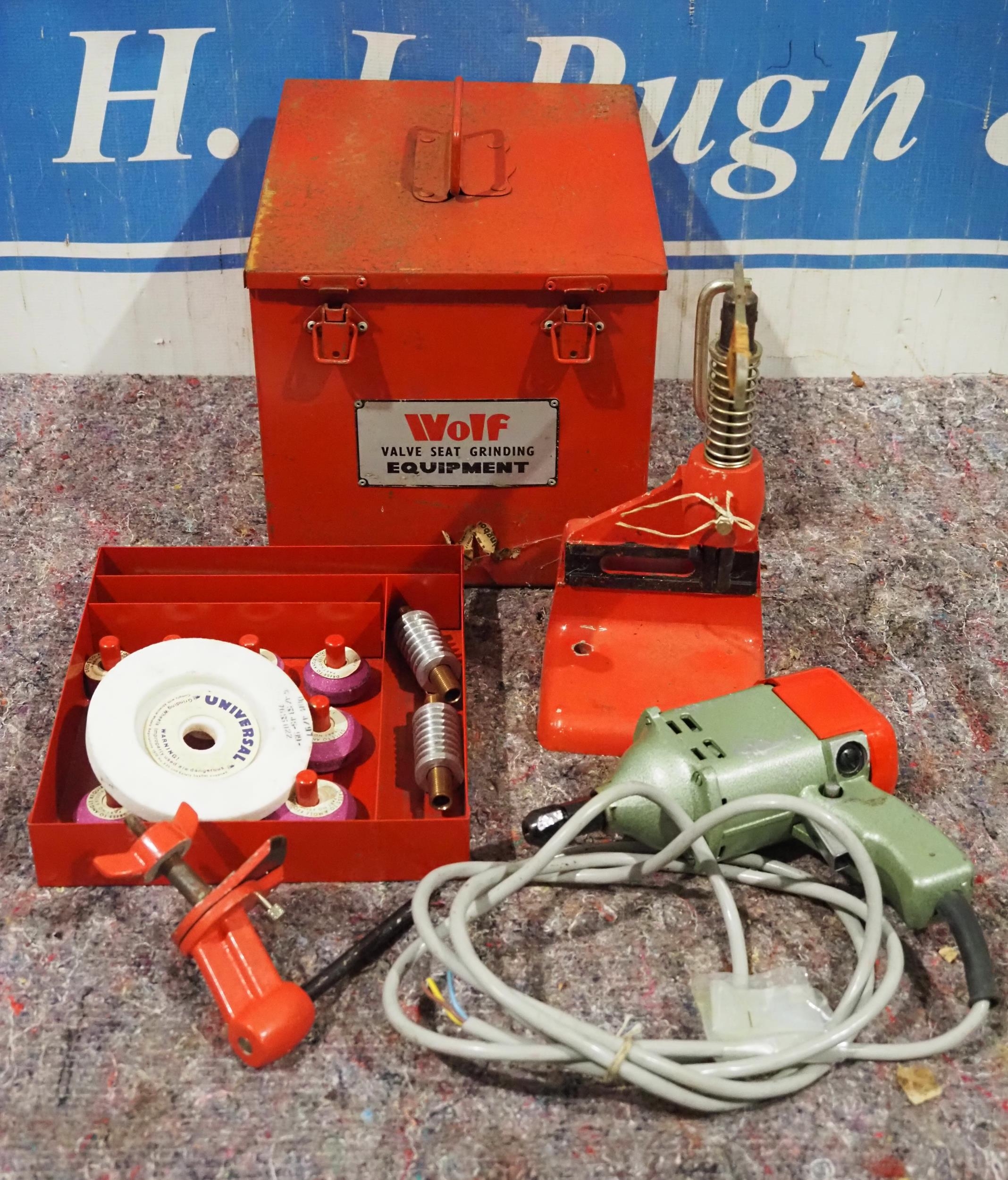 Wolf valve seat grinder