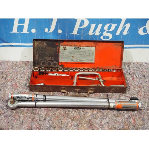 Britool socket set and Norbar torque wrenches 2