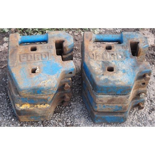 597 - Ford tractor front weights - 8