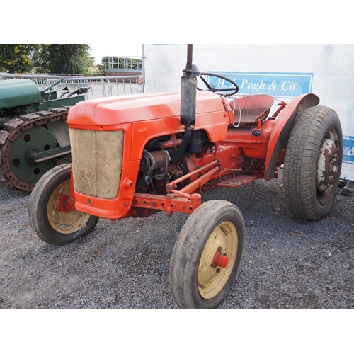 753 - BMC mini tractor on grass tyres. Model 9/16, serial no. 16D/2775/777.