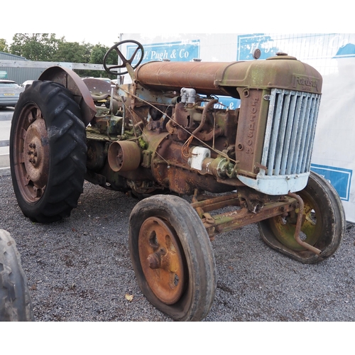 759 - Fordson E27N Major petrol TVO tractor project fitted with rear linkage