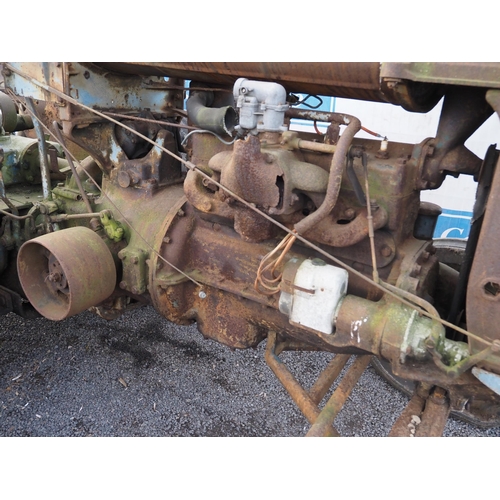 759 - Fordson E27N Major petrol TVO tractor project fitted with rear linkage