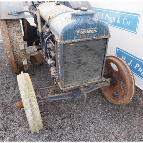 760 - Fordson Standard. Petrol TVO. Water washer on steel wheels.