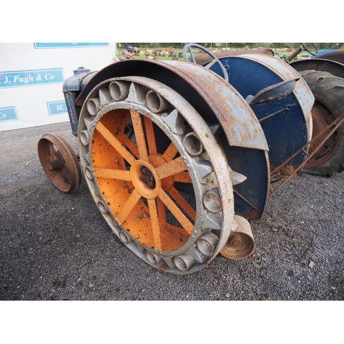 760 - Fordson Standard. Petrol TVO. Water washer on steel wheels.