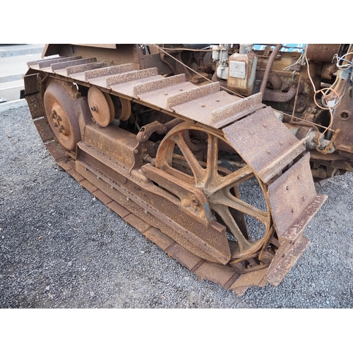 761 - Fordson Major E27N County full track crawler petrol TVO. Rear linkage, electric start. Serial no. 20... 