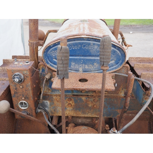 761 - Fordson Major E27N County full track crawler petrol TVO. Rear linkage, electric start. Serial no. 20... 