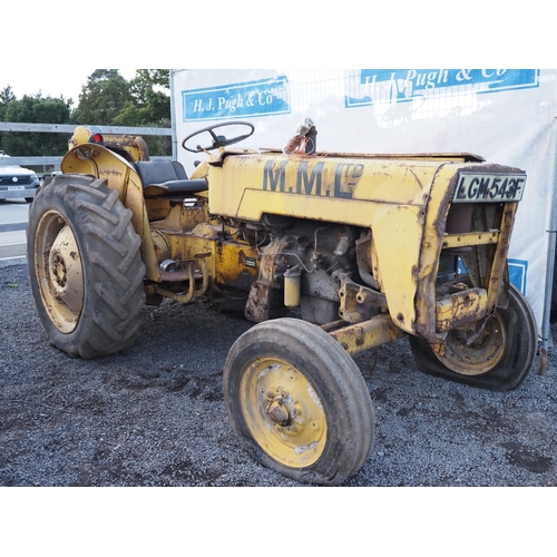 766 - International 434 tractor. Fitted with International Harvester compressor. Serial no. B20230. Reg. L... 