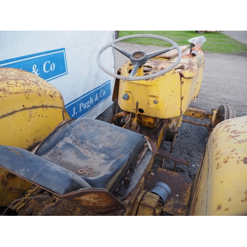 766 - International 434 tractor. Fitted with International Harvester compressor. Serial no. B20230. Reg. L... 