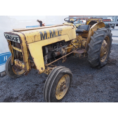 766 - International 434 tractor. Fitted with International Harvester compressor. Serial no. B20230. Reg. L... 