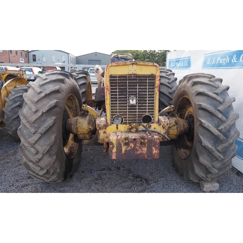 767 - International 634 AWD Tractor. Fitted with County front axle conversion.  Serial no. 514