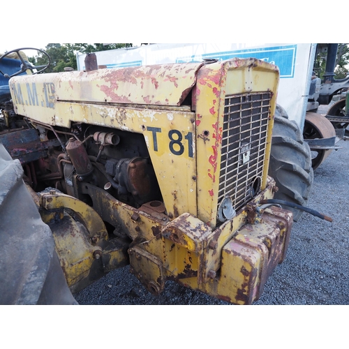 767 - International 634 AWD Tractor. Fitted with County front axle conversion.  Serial no. 514