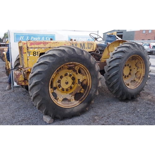 767 - International 634 AWD Tractor. Fitted with County front axle conversion.  Serial no. 514