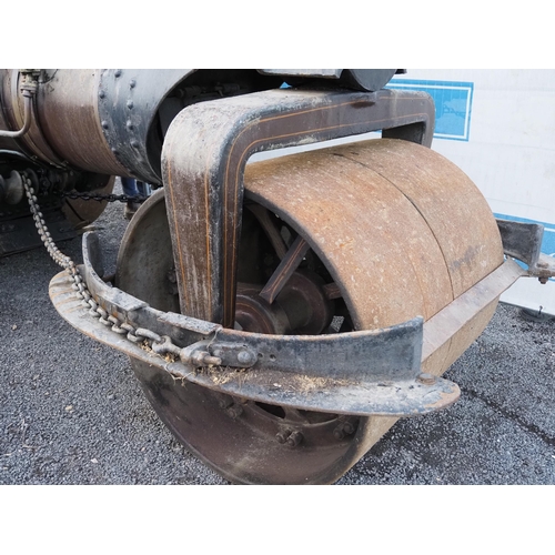 768 - Fowler T3 single cylinder steam roller. 1928. No. 17471. Barn stored for 30 years, believed to have ... 