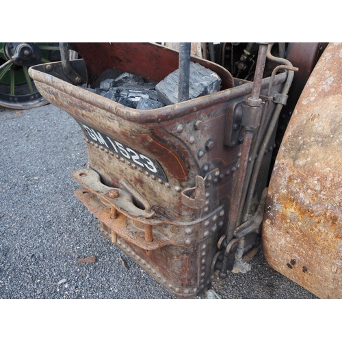 768 - Fowler T3 single cylinder steam roller. 1928. No. 17471. Barn stored for 30 years, believed to have ... 