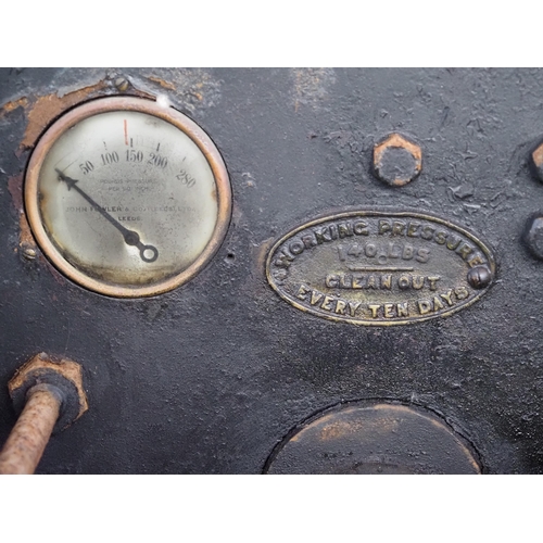 768 - Fowler T3 single cylinder steam roller. 1928. No. 17471. Barn stored for 30 years, believed to have ... 