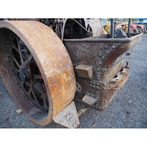 768 - Fowler T3 single cylinder steam roller. 1928. No. 17471. Barn stored for 30 years, believed to have ... 