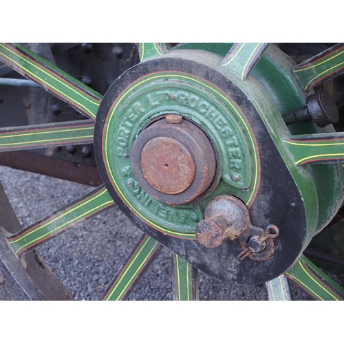 769 - Aveling & Porter 12 ton E type steam roller. 1922. No. 10356. Fitted with Resilient scarifier no. 15... 