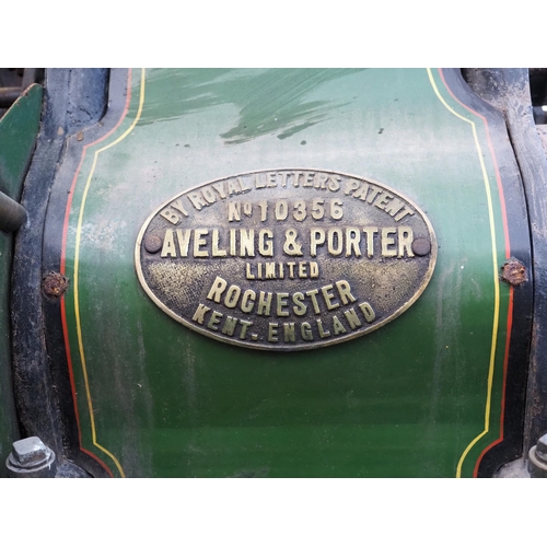 769 - Aveling & Porter 12 ton E type steam roller. 1922. No. 10356. Fitted with Resilient scarifier no. 15... 