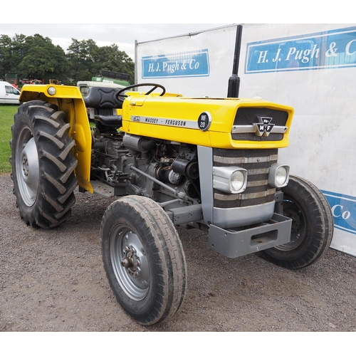 779 - Massey Ferguson 20 industrial tractor. On the button work or play. Reg. ODD 573P. V5 and key in offi... 