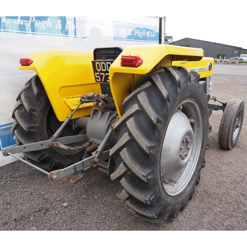 779 - Massey Ferguson 20 industrial tractor. On the button work or play. Reg. ODD 573P. V5 and key in offi... 