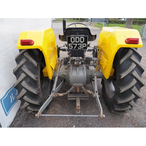 779 - Massey Ferguson 20 industrial tractor. On the button work or play. Reg. ODD 573P. V5 and key in offi... 