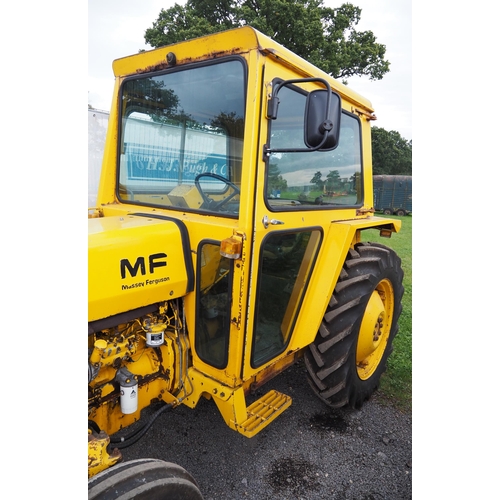 780 - Massey Ferguson 20D industrial tractor. New Goodyear tyres all round, new front wheels, mirrors and ... 