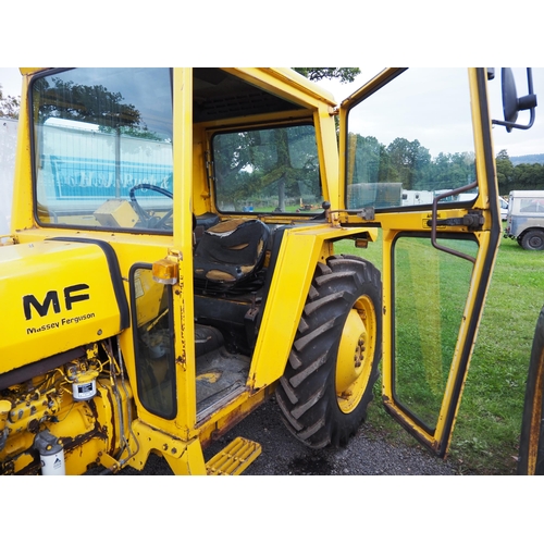 780 - Massey Ferguson 20D industrial tractor. New Goodyear tyres all round, new front wheels, mirrors and ... 