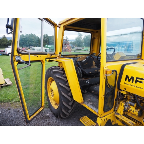 780 - Massey Ferguson 20D industrial tractor. New Goodyear tyres all round, new front wheels, mirrors and ... 