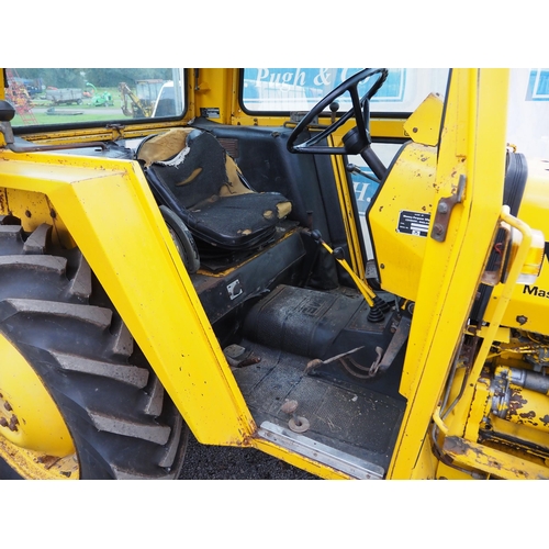 780 - Massey Ferguson 20D industrial tractor. New Goodyear tyres all round, new front wheels, mirrors and ... 