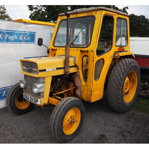 781 - Massey Ferguson 20 industrial tractor. Nice original tractor, grass tyres, work or play. Reg. OBA 21... 