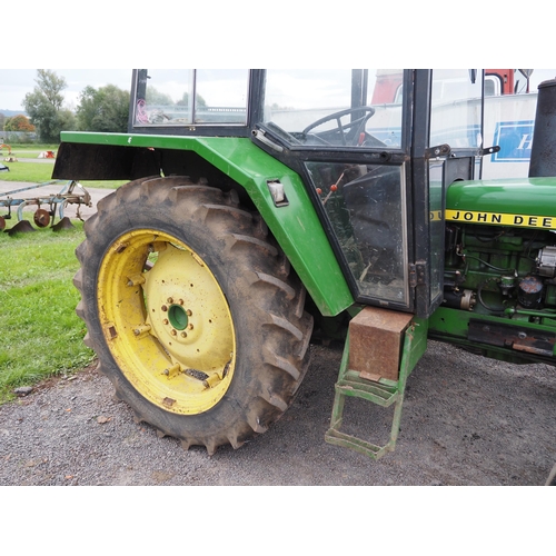 785 - John Deere 2130 tractor. Good condition, runs well, engine size 75hp. No docs. Key in office