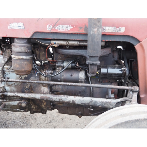 787 - Massey Ferguson FE35 tractor. French. 4 Cylinder. New wiring, new front panels. Many new parts fitte... 