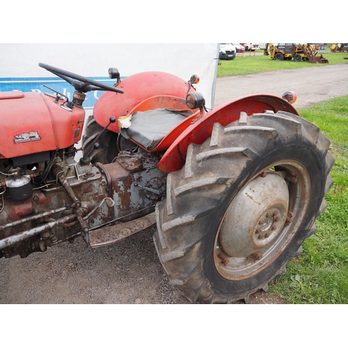 787 - Massey Ferguson FE35 tractor. French. 4 Cylinder. New wiring, new front panels. Many new parts fitte... 