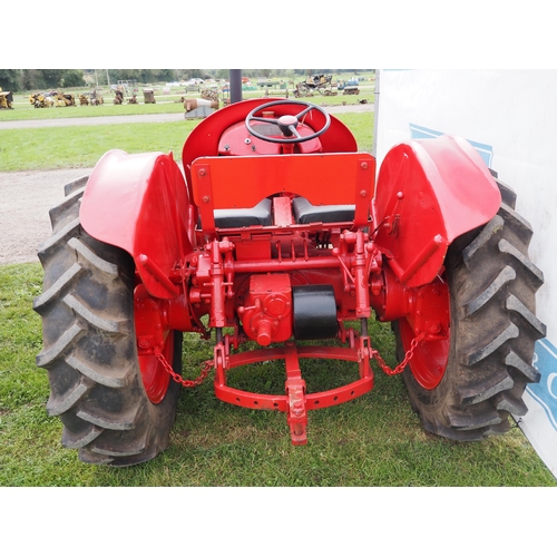 796 - David Brown Cropmaster tractor. 1949. Reg. LMA 942. Original buff logbook, insurance documentation, ... 