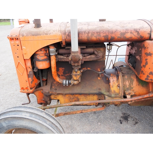 802 - Allis Chalmers model U tractor, no cracks, barn stored