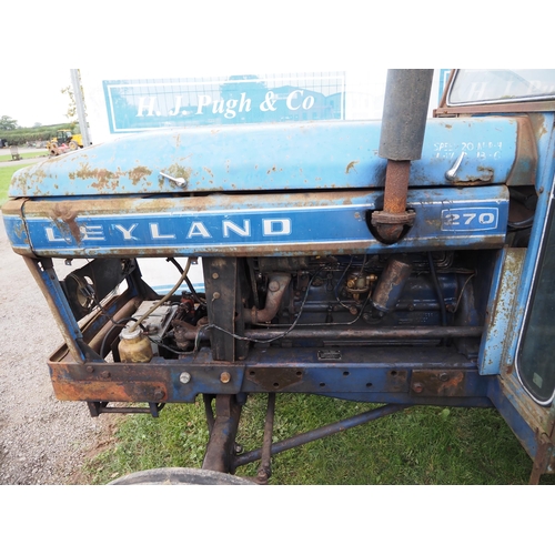 809 - Leyland 270 tractor. V5C to follow