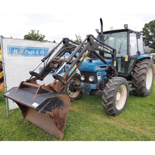 812 - New Holland 5030 tractor. 1995. With Trima loader. All in good working order with very good tyres. F... 