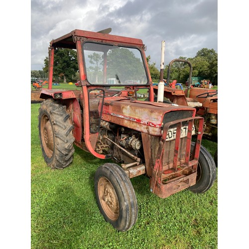 813 - Massey Ferguson 135 tractor. off local fruit farm, Reg. LDF 272P