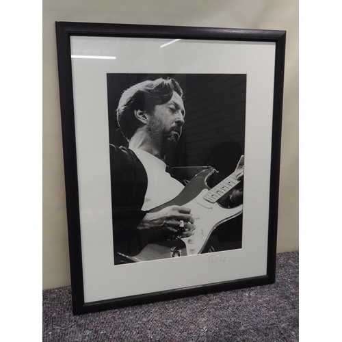 277 - Eric Clapton original photo taken and signed by David Redfern 19½