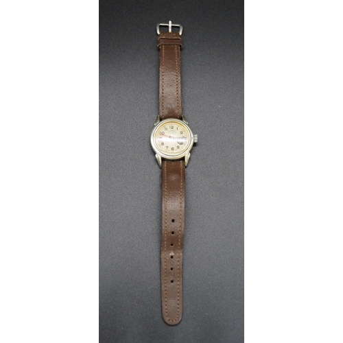 214 - Roamer shock-resistant vintage military wrist watch